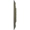 Ekena Millwork Blackthorn Ceiling Medallion (Canopies up to 4 7/8"), 11 3/4"OD x 3 5/8"ID x 1"P, Painted Turtle CM11BLPTF - alternate 2
